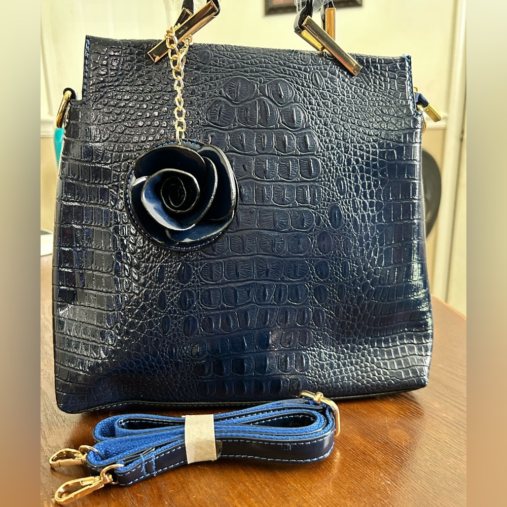 ZipperTote - Women's Fashion Large Handbag - Adjustable Strap